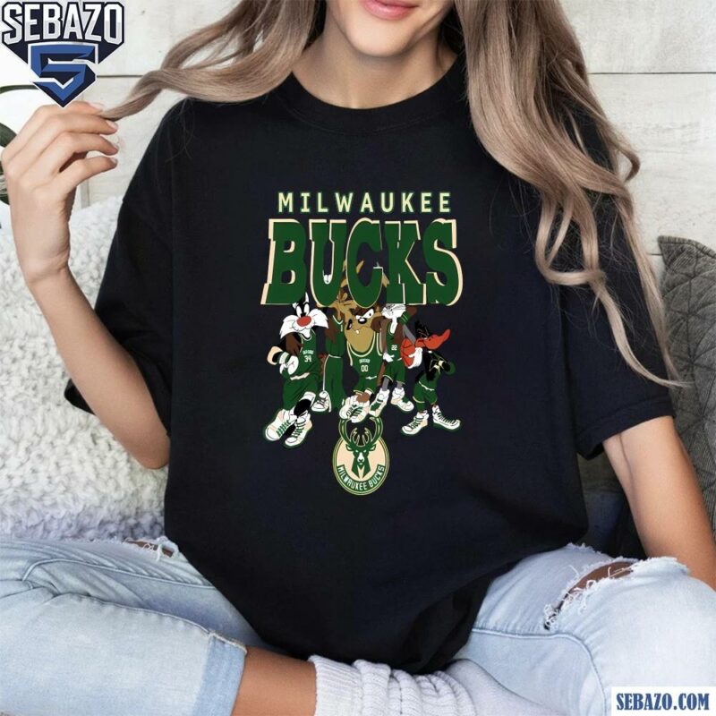 Milwaukee Bucks Looney Tunes Nba Basketball Shirt t-shirt