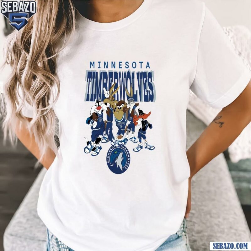 Minnesota Timberwolves Looney Tunes Nba Basketball Shirt t-shirt