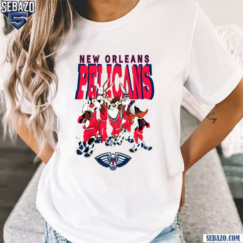 New Orleans Pelicans Looney Tunes Nba Basketball Shirt t-shirt