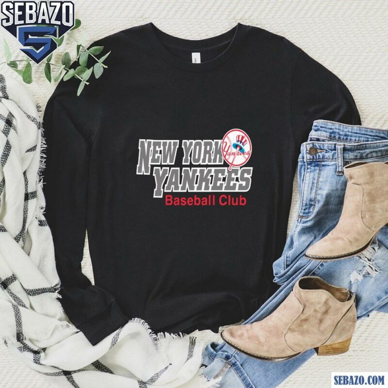 New York Yankees Baseball Club Logo Shirt long sleeved