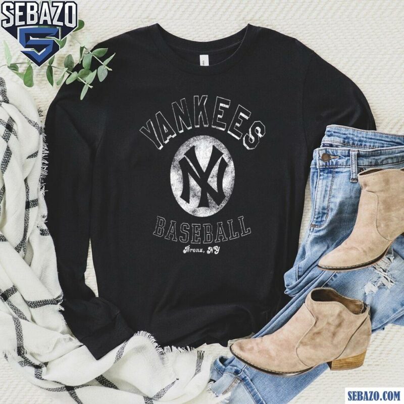 New York Yankees Baseball Cooperstown Nostalgia Shirt long sleeved