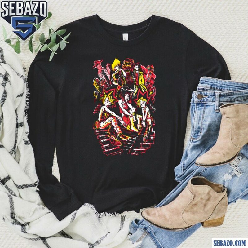 Off Duty Duelists Yu Gi Oh Shirt long sleeved