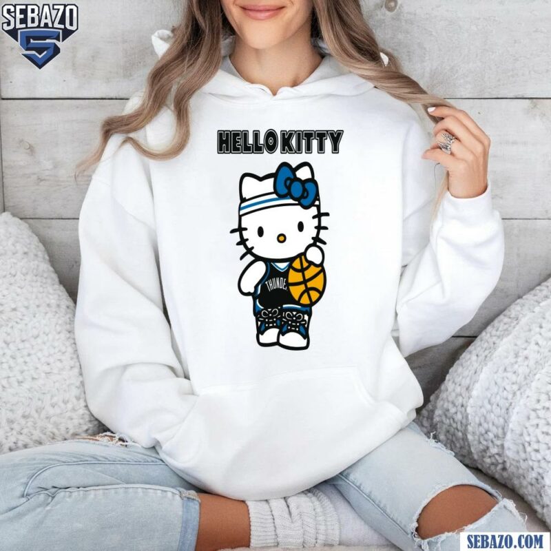 Oklahoma City Thunder Hello Kitty Basketball Shirt hoodie