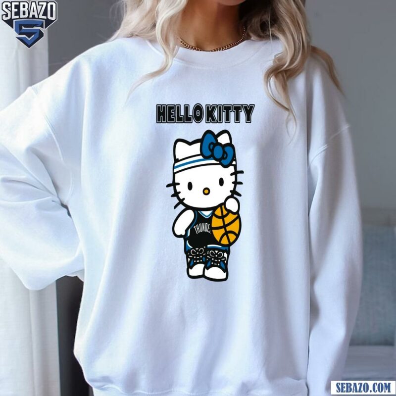 Oklahoma City Thunder Hello Kitty Basketball Shirt sweatshirt