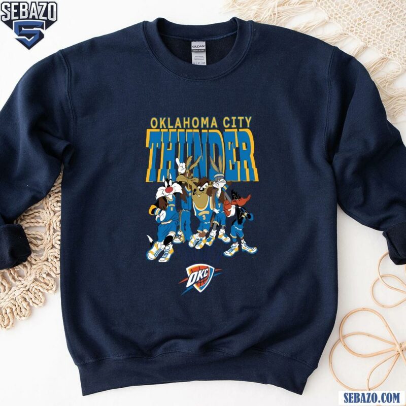 Oklahoma City Thunder Looney Tunes Nba Basketball Shirt sweatshirt