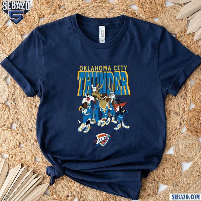 Oklahoma City Thunder Looney Tunes Nba Basketball Shirt t-shirt