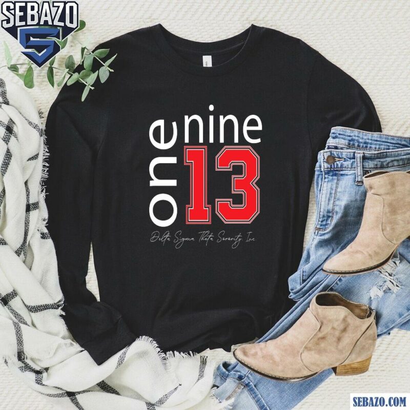 One Nine One Three Delta Sigma Theta Sorority Shirt long sleeved