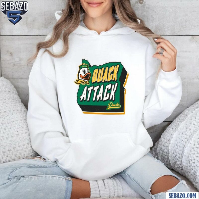 Oregon Ducks Quack Attack Shirt hoodie