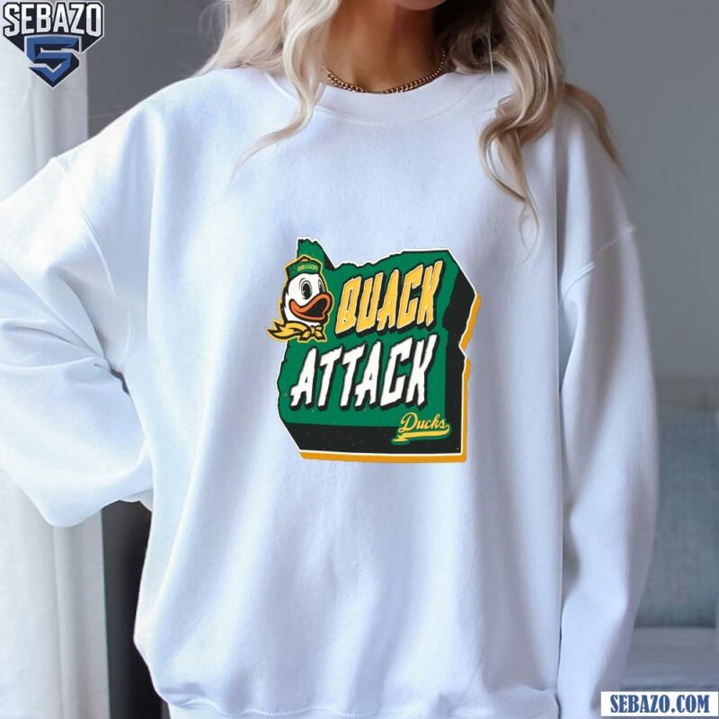 Oregon Ducks Quack Attack Shirt sweatshirt