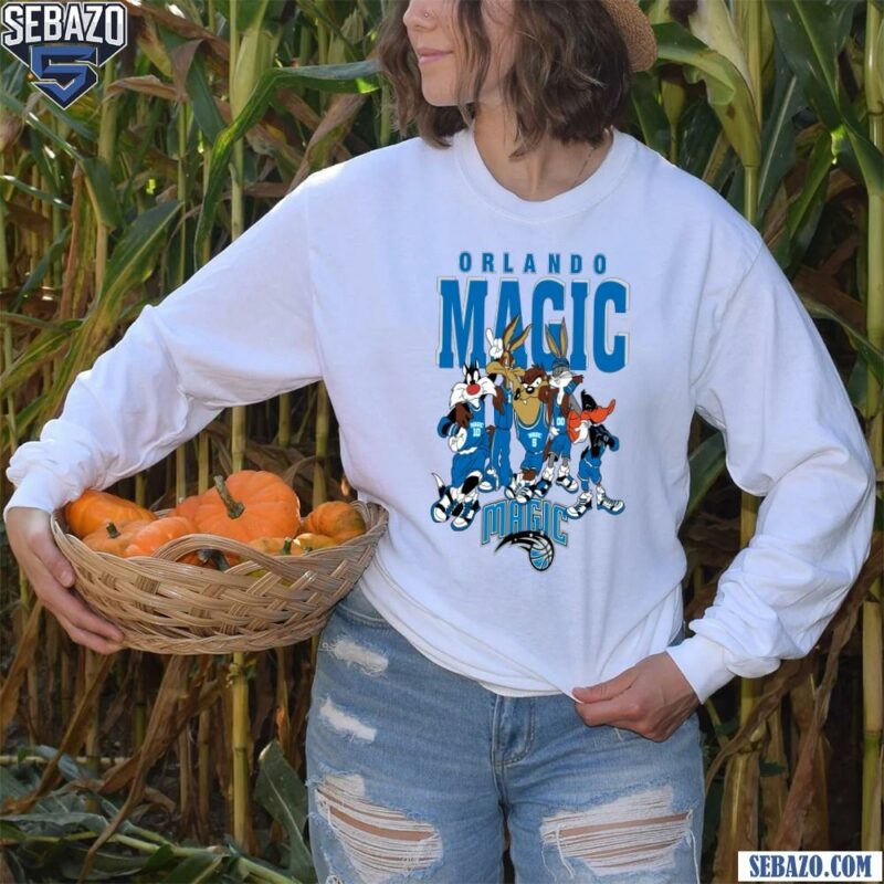 Orlando Magic Looney Tunes Nba Basketball Shirt long sleeved