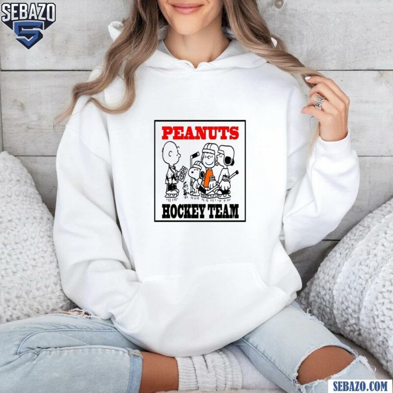 Peanuts Snoopy And Friends Hockey Team Shirt hoodie