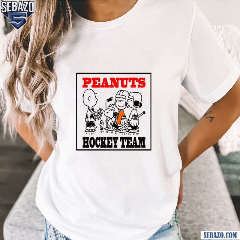 Peanuts Snoopy And Friends Hockey Team Shirt t-shirt