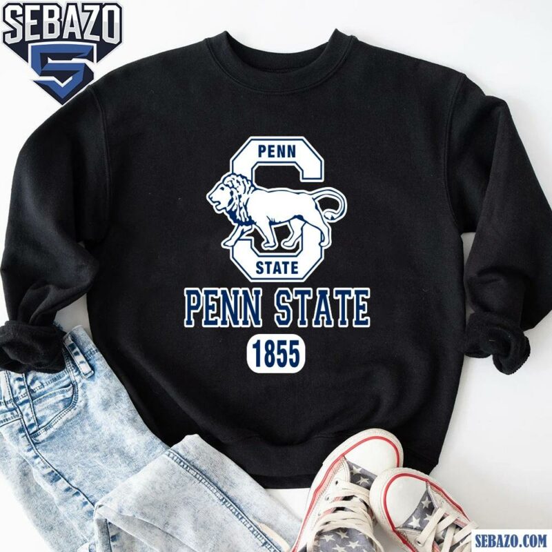 Penn State Nittany Lions Vintage Logo 1855 Shirt sweatshirt