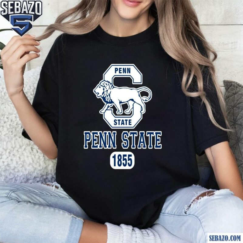 Penn State Nittany Lions Vintage Logo 1855 Shirt t-shirt