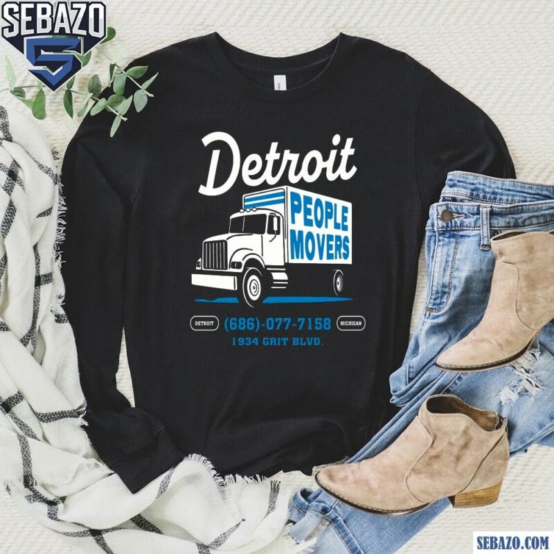 People Movers Detroit Lions Shirt long sleeved