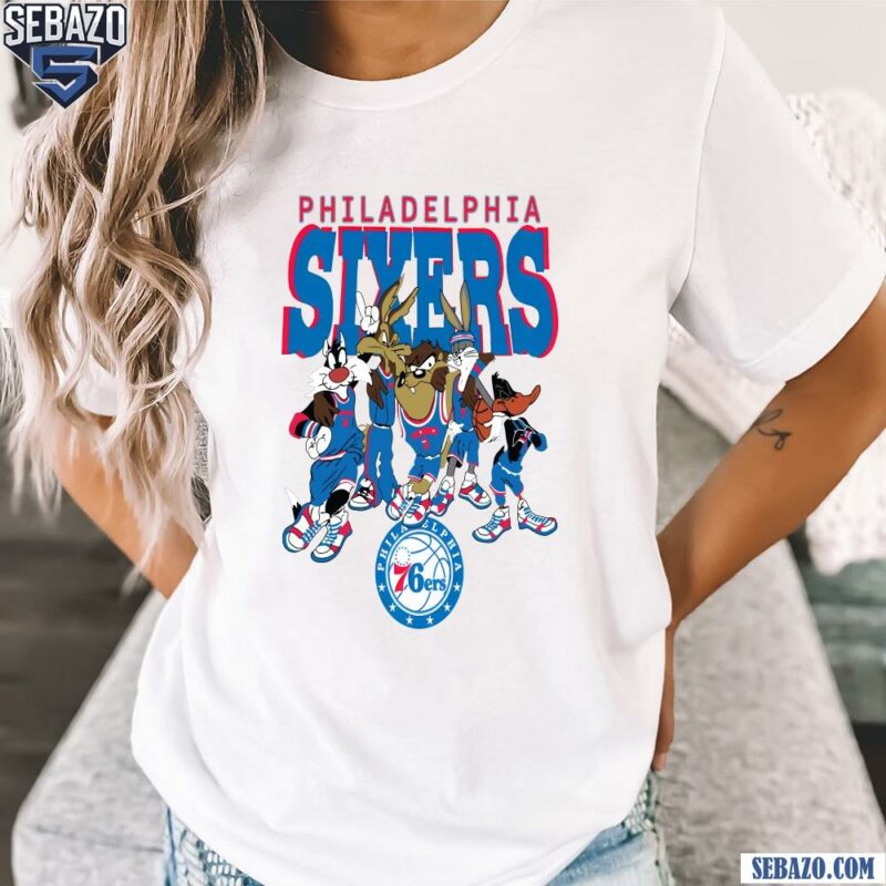 Philadelphia 76Ers Looney Tunes Nba Basketball Shirt t-shirt