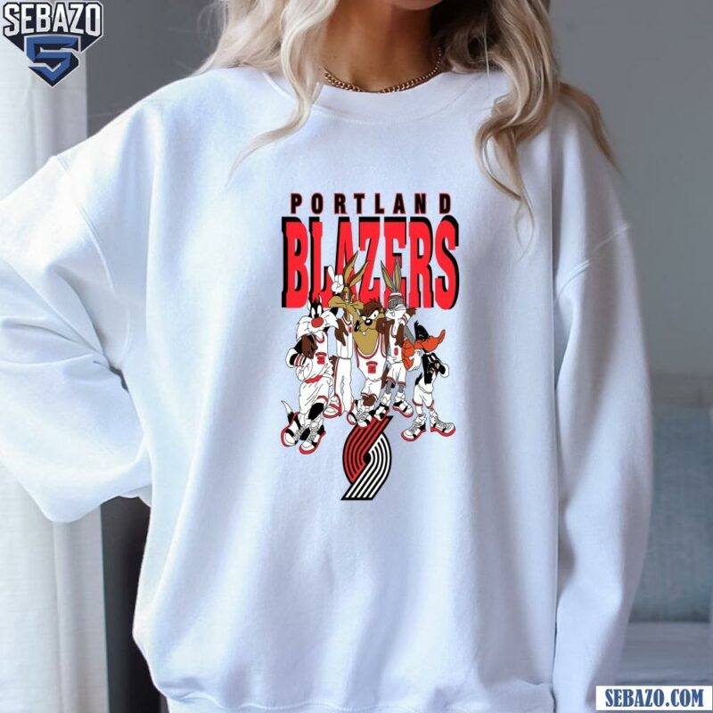 Portland Trail Blazers Looney Tunes Nba Basketball Shirt sweatshirt