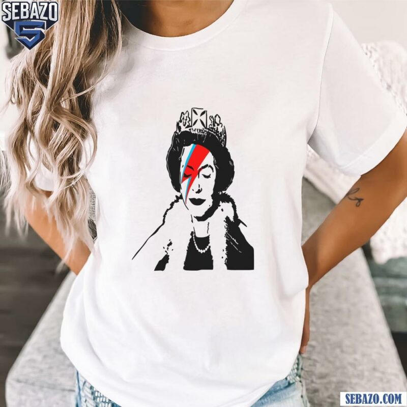 Queen Elizabeth Ziggy Stardust Shirt t-shirt