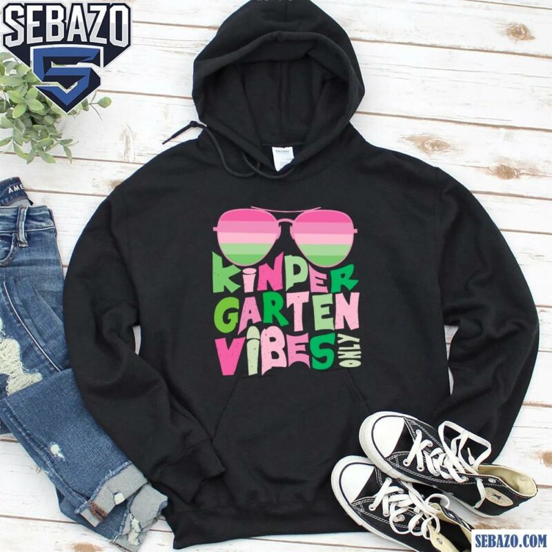 Retro AKA Pink And Green Kindergarten Vibes Sunglasses Shirt hoodie