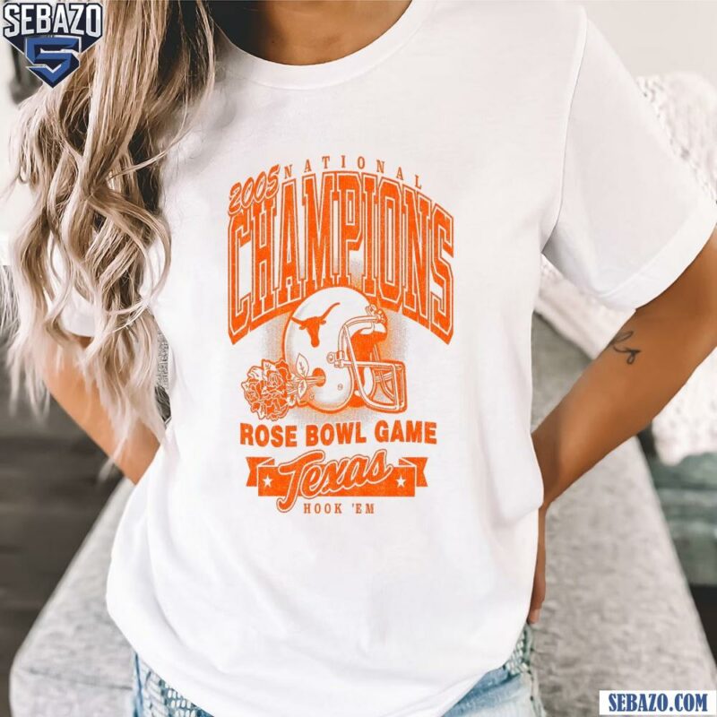 Retro National Champions Rose Bowl Game Texas Longhorns Shirt t-shirt