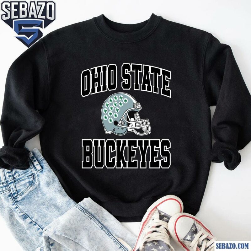 Retro Ohio State Buckeyes Football Hetmet Shirt sweatshirt