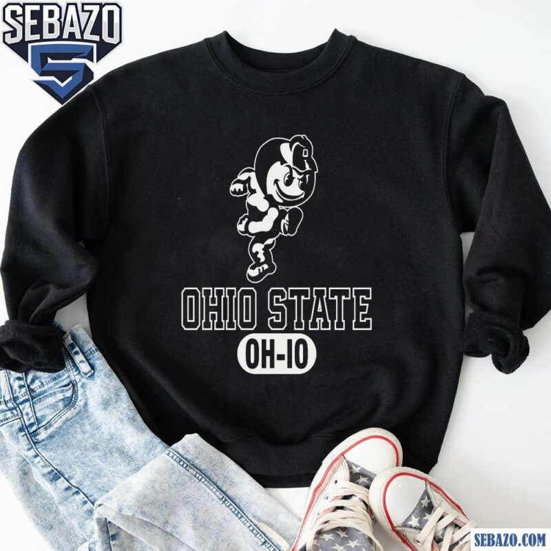 Retro Ohio State OH IO Logo Mascot Shirt sweatshirt