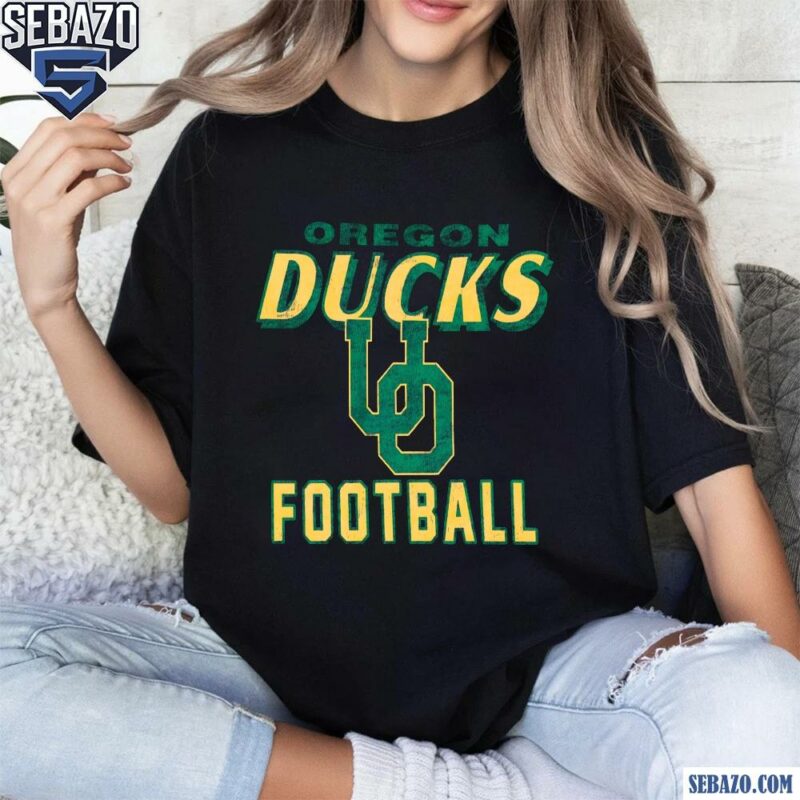 Retro Oregon Ducks Football Vintage Logo Shirt t-shirt