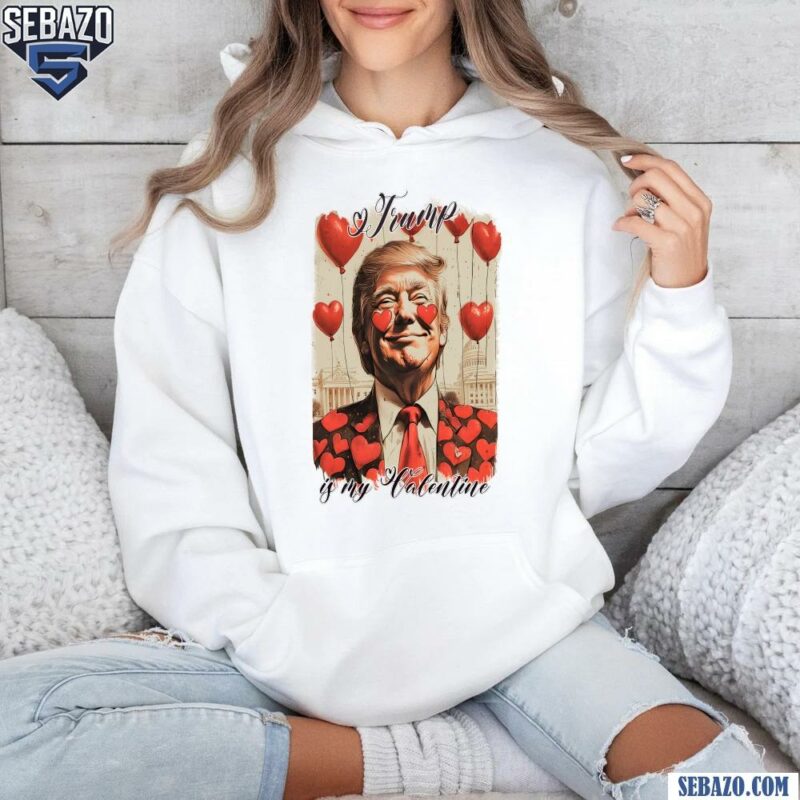 Retro Retro Trump Is My Valentine Shirt hoodie