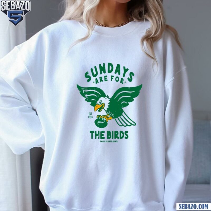 Retro Vintage Sundays Are For The Birds Est 1933 Shirt sweatshirt