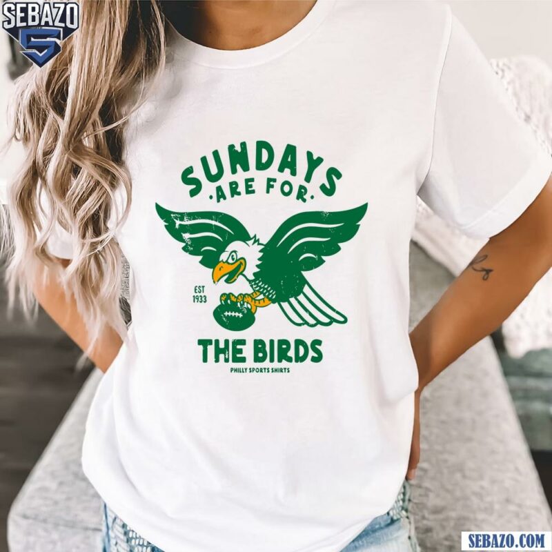 Retro Vintage Sundays Are For The Birds Est 1933 Shirt t-shirt