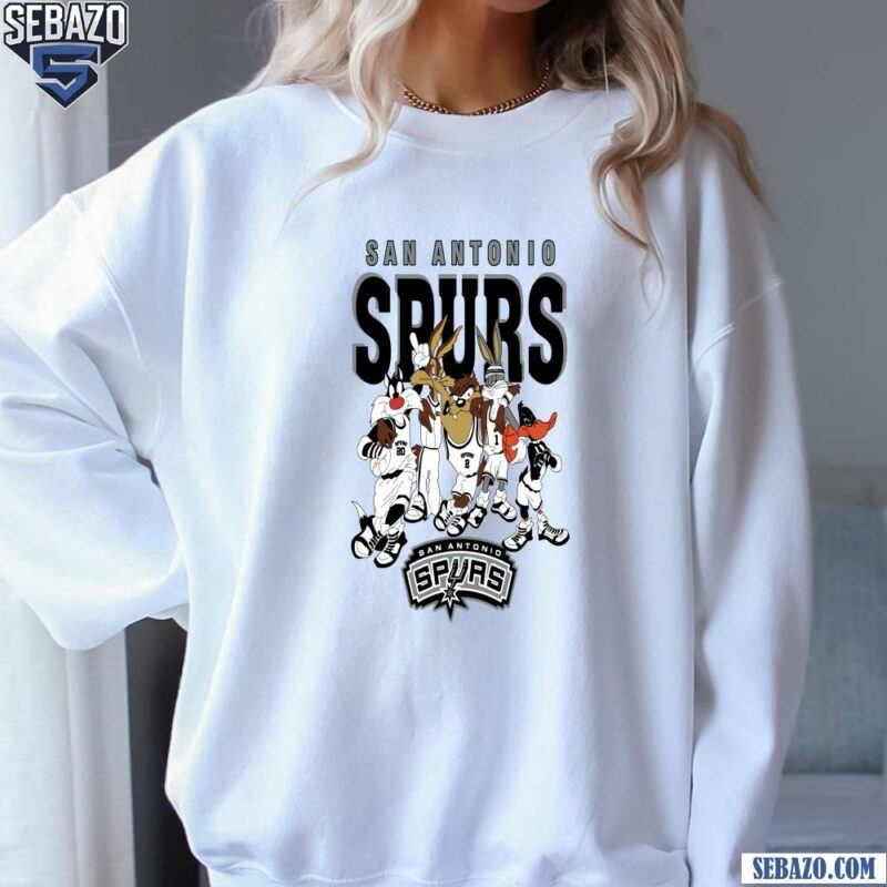 San Antonio Spurs Looney Tunes Nba Basketball Shirt sweatshirt