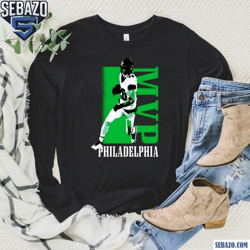 Saquon Barkley MVP Philadelphia Football Shirt long sleeved