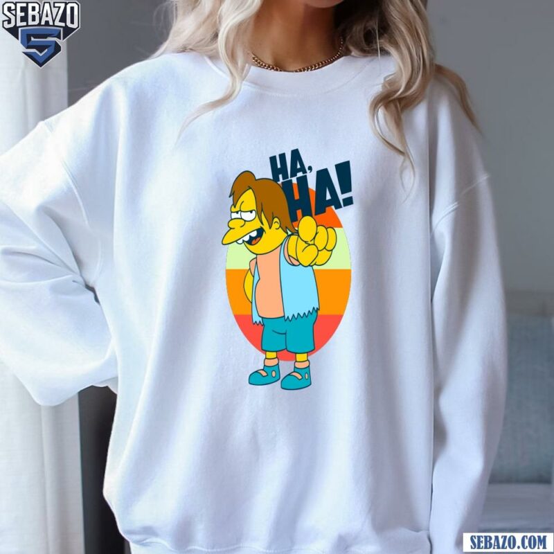 Simpsons Pointing Ha Ha Shirt sweatshirt