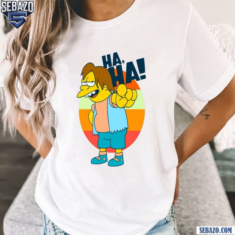 Simpsons Pointing Ha Ha Shirt t-shirt