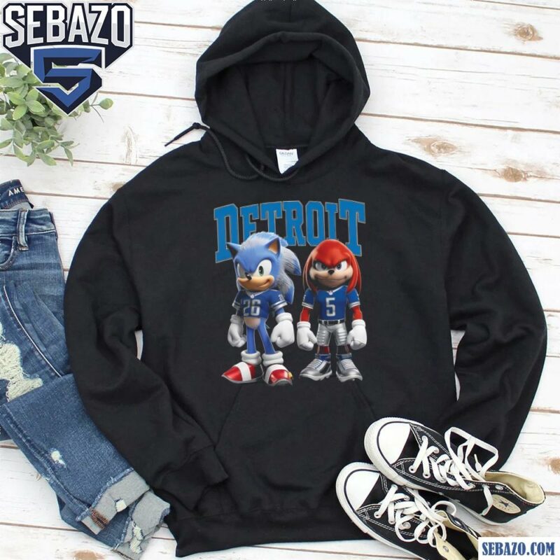 Sonic And Knuckles Gibbs And Montgomery Detroit Lions Shirt hoodie