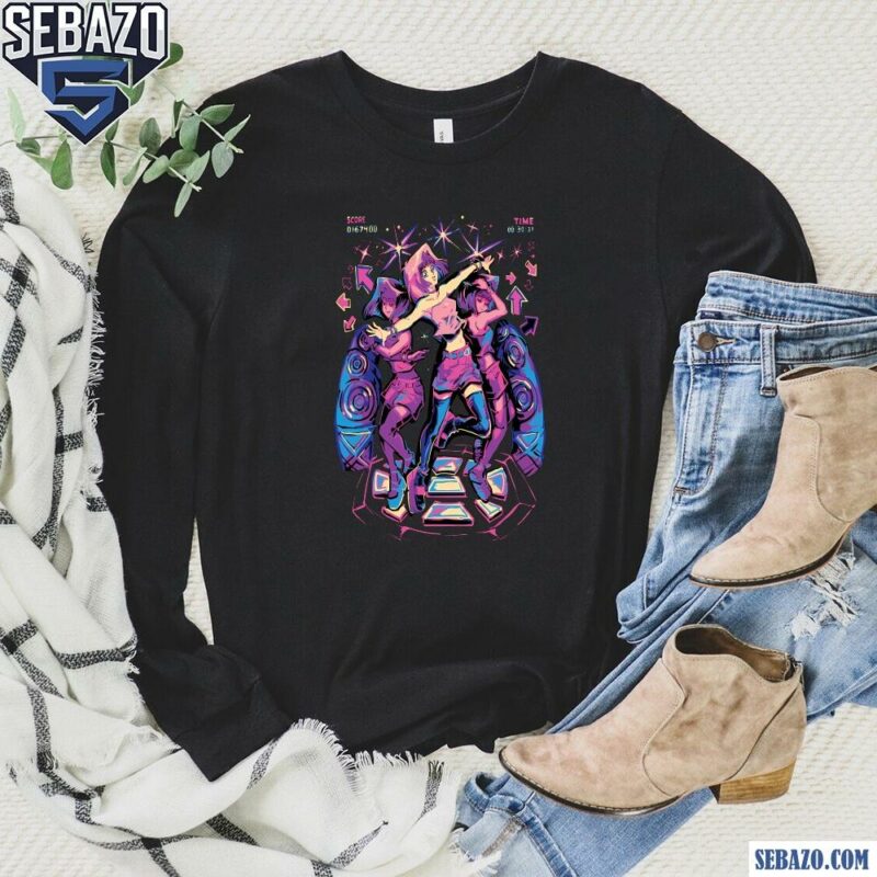 Steppin Out Girl Score Time Yu Gi Oh Shirt long sleeved