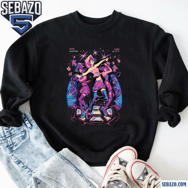 Steppin Out Girl Score Time Yu Gi Oh Shirt sweatshirt