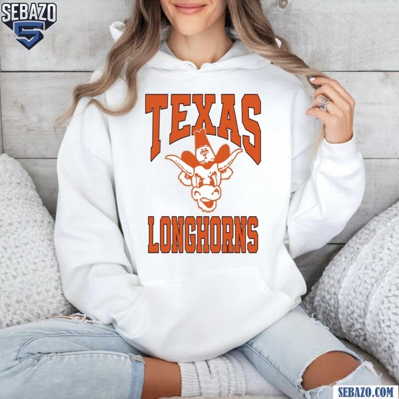 Texas Longhorns Football Vintage Logo Mascot Shirt hoodie