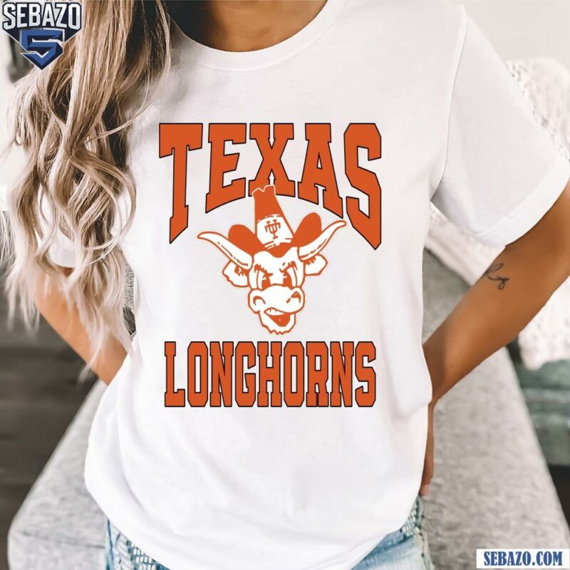 Texas Longhorns Football Vintage Logo Mascot Shirt t-shirt