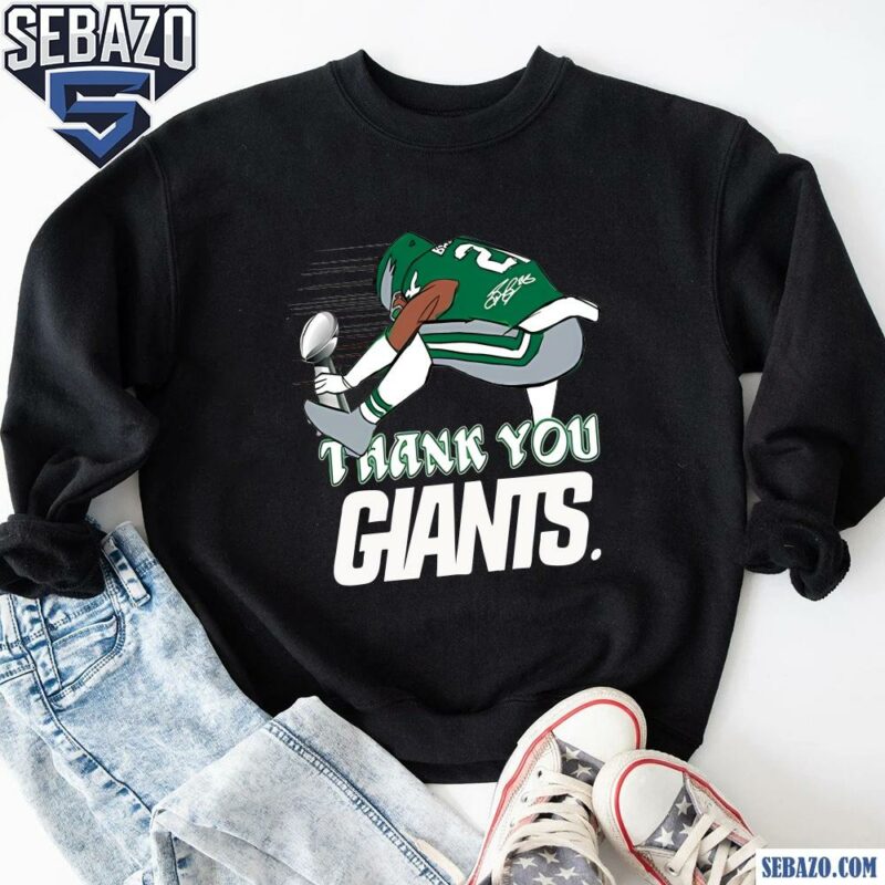 Thank You Giants Saquon Barkley Super Bowl Shirt sweatshirt