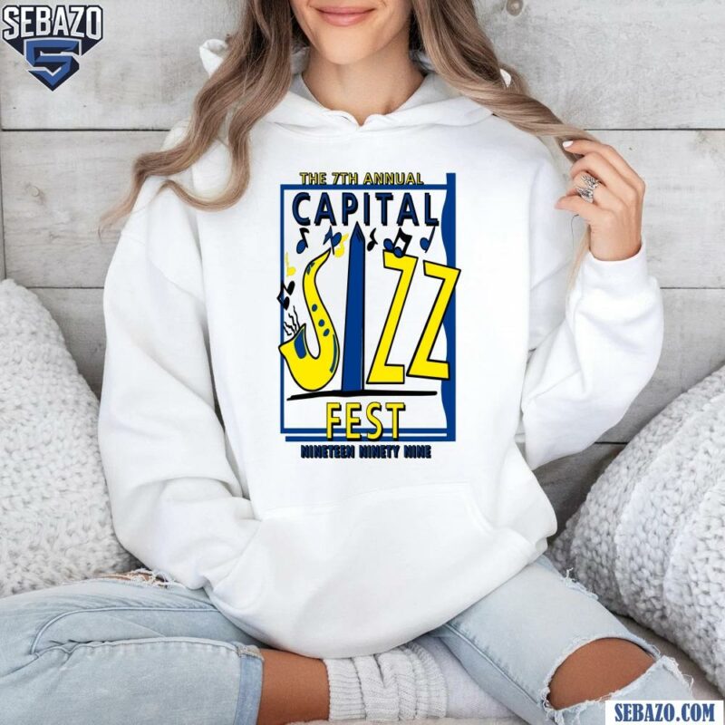 The 7Th Annual Capital Jizzfest 1999 Shirt hoodie