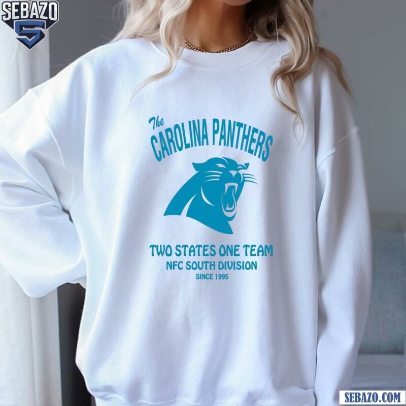 The Carolina Panthers Football Two States One Team Shirt sweatshirt