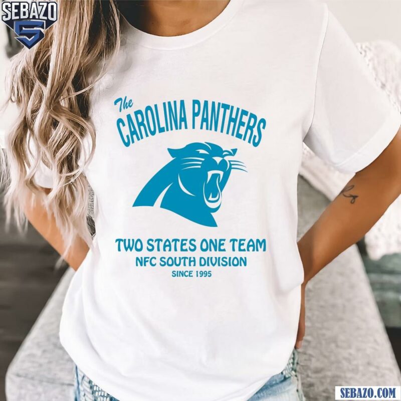 The Carolina Panthers Football Two States One Team Shirt t-shirt