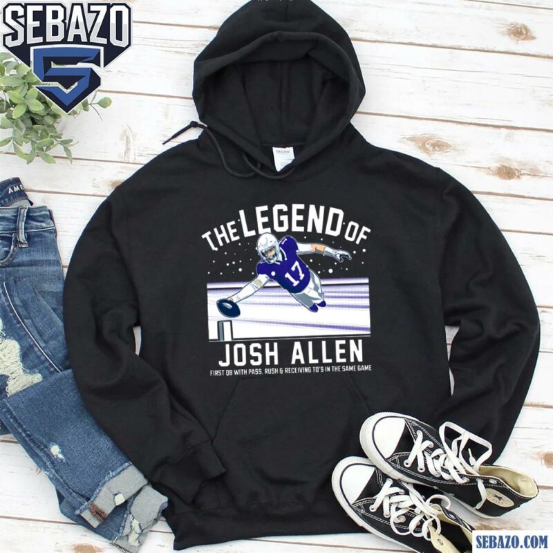 The Legend Of Josh Allen Bills Football Shirt hoodie