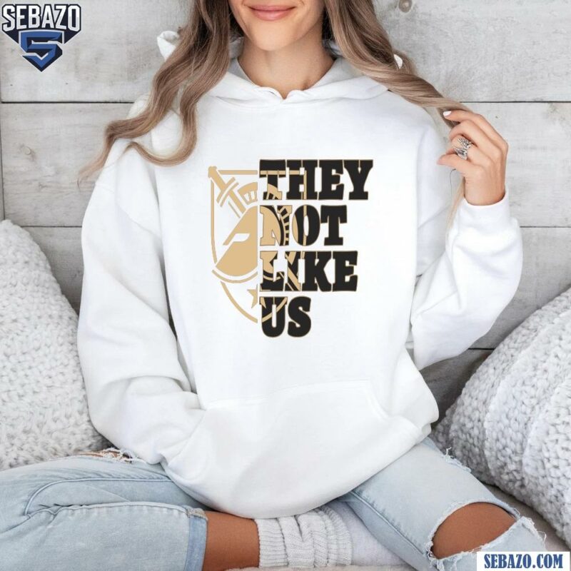 They Not Like Us Army Black Knights College Football Shirt hoodie