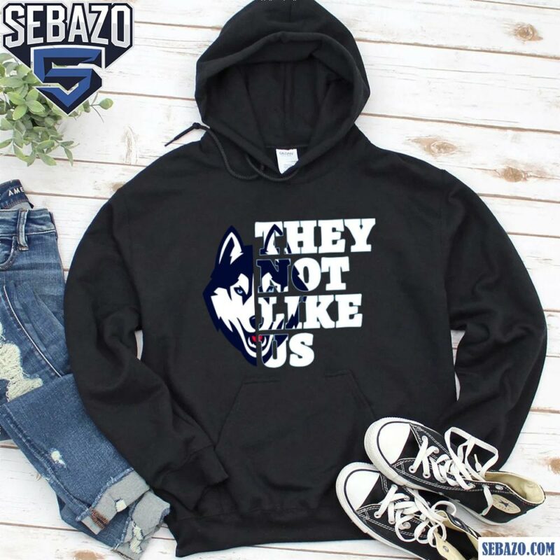 They Not Like Us East Uconn Huskies College Football Shirt hoodie