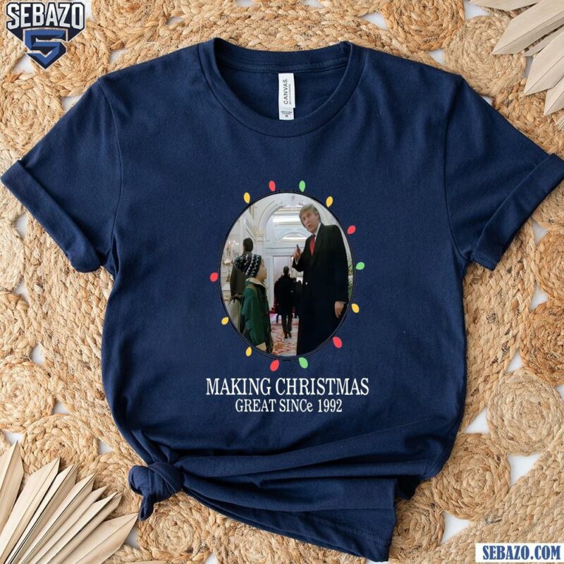 Trump Making Christmas Great Since 1992 Home Alone Shirt t-shirt