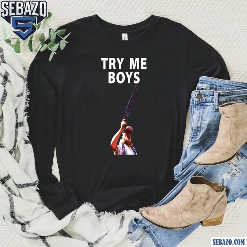 Try Me Boys Carl Niehaus Pro Gun Shirt long sleeved