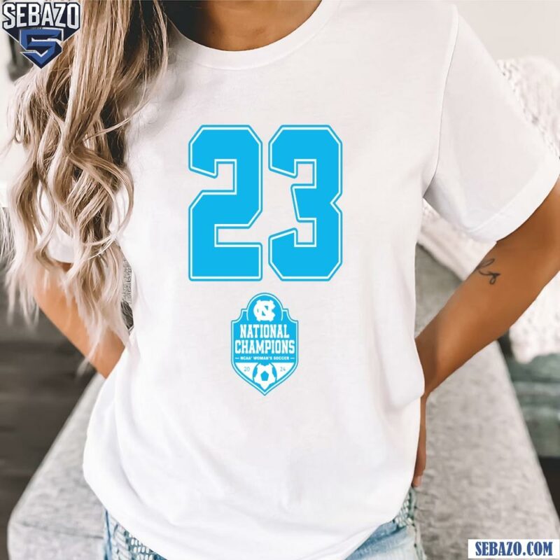 Unc Womens Soccer 23X National Champions Shirt t-shirt