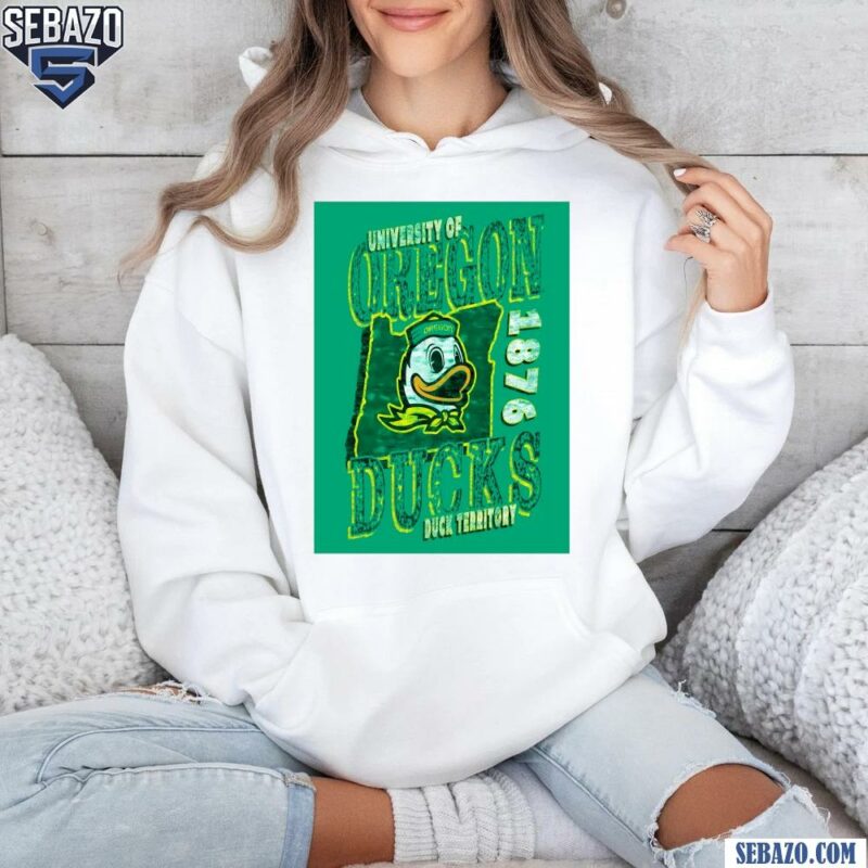 University Of Oregon Ducks 1876 Duck Territory Shirt hoodie